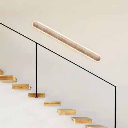 Liora Travertine Wall Sconce - Elegant Design, Adjustable Light Direct