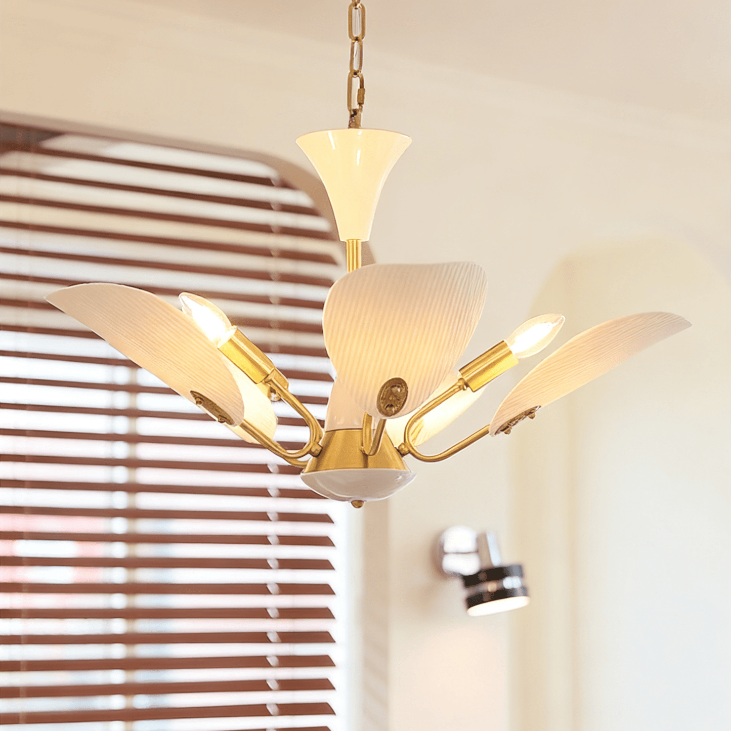 Liora Blossom Chandelier - Elegant Floral Design with Adjustable Heigh