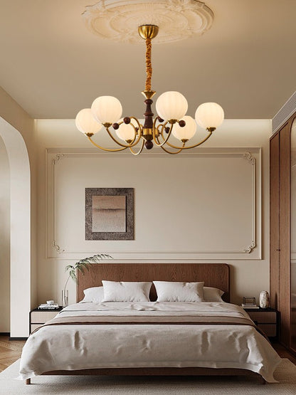 Livia Chandelier - Elegant Design with Dimmable LED Lighting