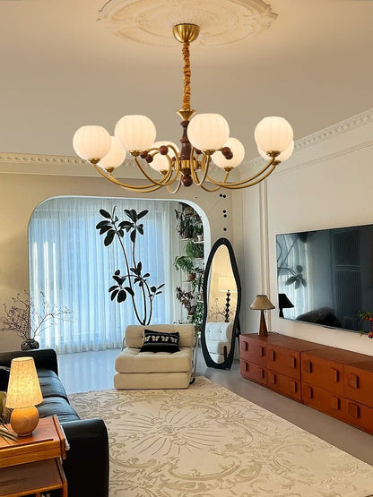 Livia Chandelier - Elegant Design with Dimmable LED Lighting