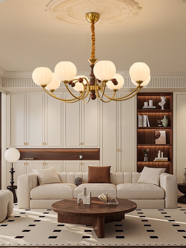 Livia Chandelier - Elegant Design with Dimmable LED Lighting