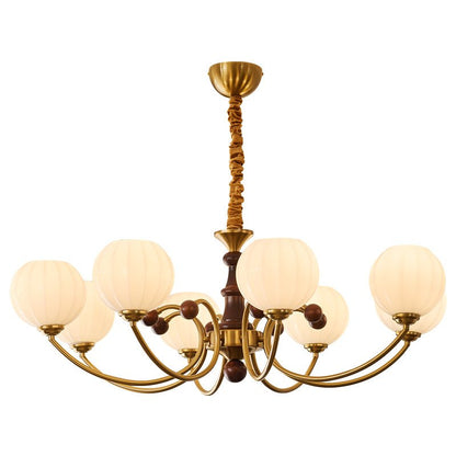 Livia Chandelier - Elegant Design with Dimmable LED Lighting