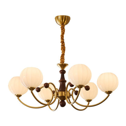 Livia Chandelier - Elegant Design with Dimmable LED Lighting