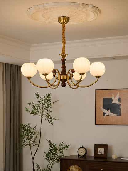 Livia Chandelier - Elegant Design with Dimmable LED Lighting