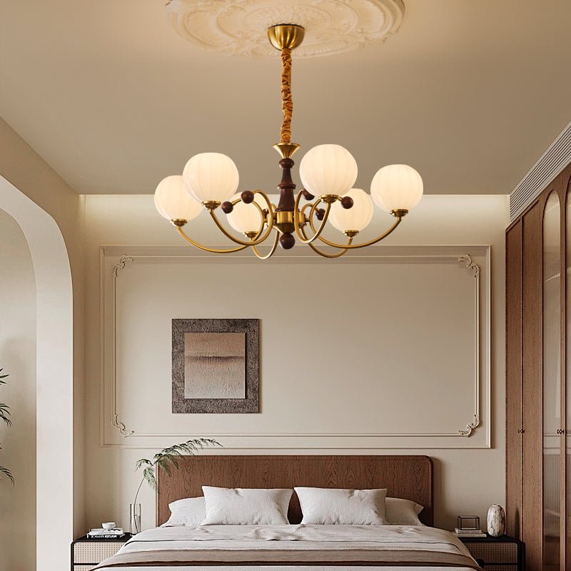 Livia Chandelier - Elegant Design with Dimmable LED Lighting
