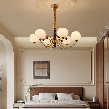 Livia Chandelier - Elegant Design with Dimmable LED Lighting
