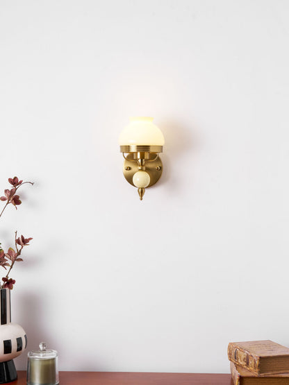 Loa Glass Wall Lamp - Elegant Design with Adjustable Brightness
