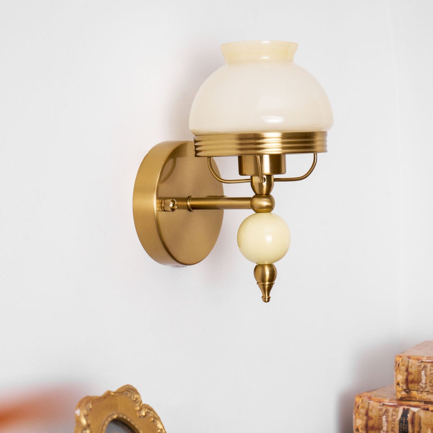 Loa Glass Wall Lamp - Elegant Design with Adjustable Brightness