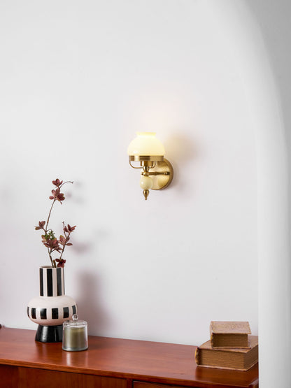Loa Glass Wall Lamp - Elegant Design with Adjustable Brightness
