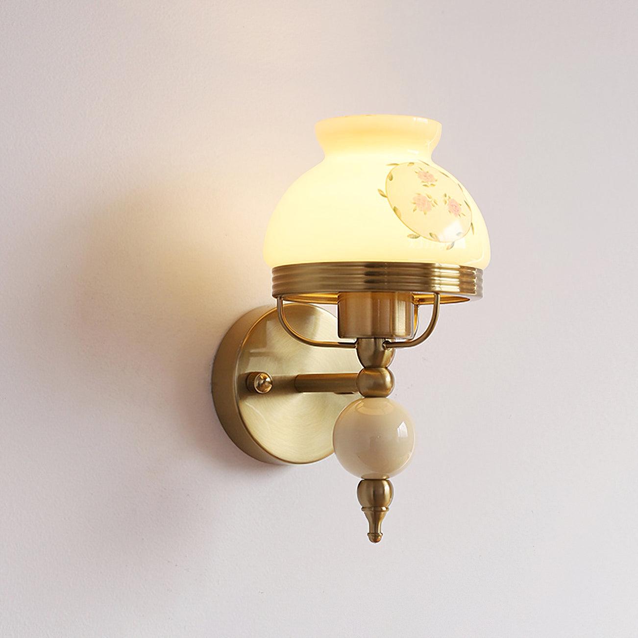 Loa Glass Wall Lamp - Elegant Design with Adjustable Brightness