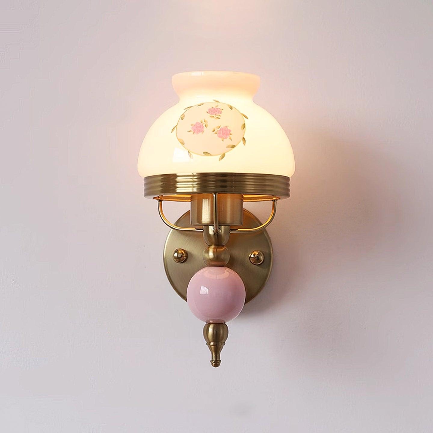 Loa Glass Wall Lamp - Elegant Design with Adjustable Brightness