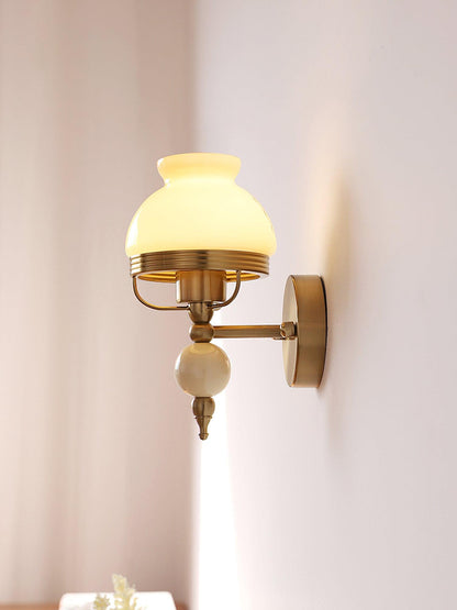Loa Glass Wall Lamp - Elegant Design with Adjustable Brightness