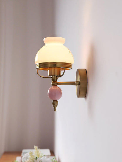Loa Glass Wall Lamp - Elegant Design with Adjustable Brightness