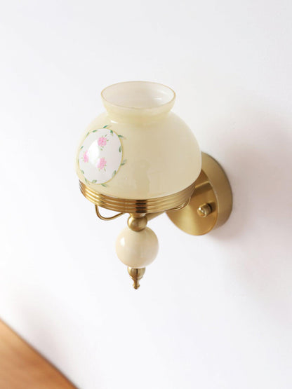 Loa Glass Wall Lamp - Elegant Design with Adjustable Brightness