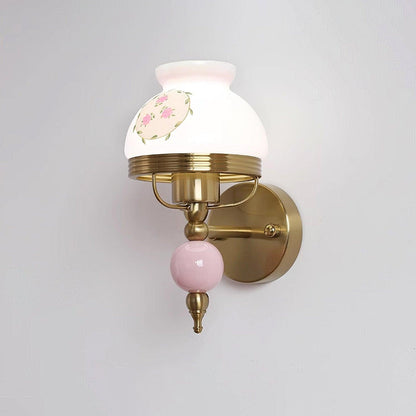 Loa Glass Wall Lamp - Elegant Design with Adjustable Brightness