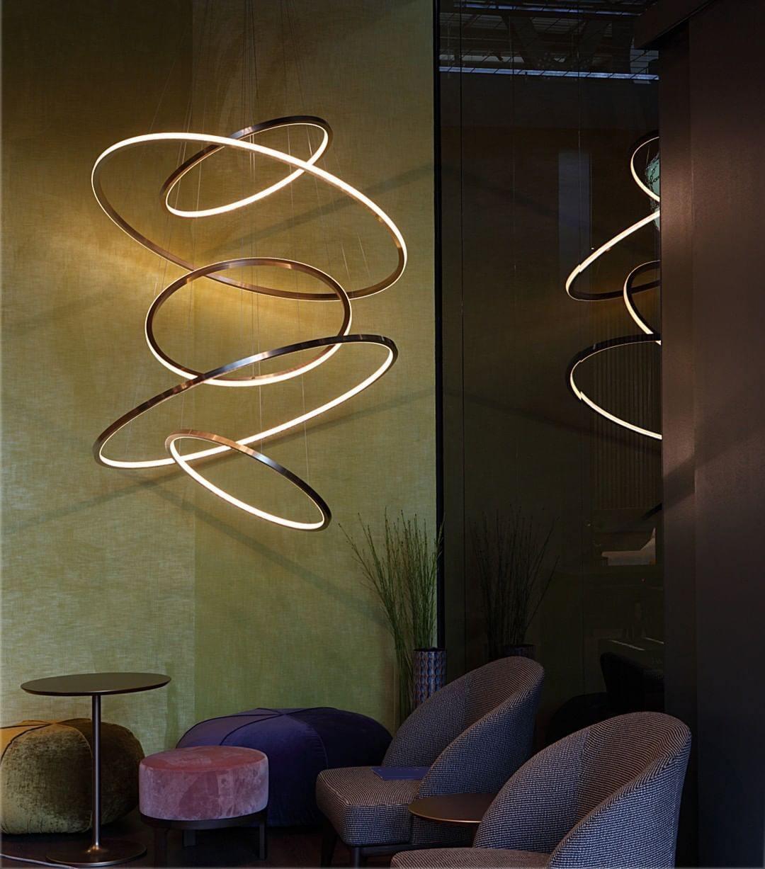 Aveline Pendant Chandelier - Adjustable Height, Elegant Crystal Accent
