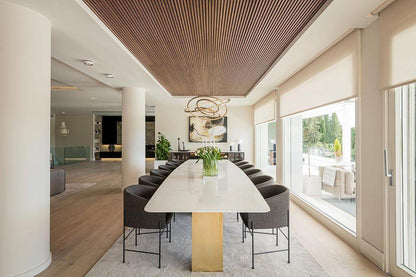 Aveline Pendant Chandelier - Adjustable Height, Elegant Crystal Accent