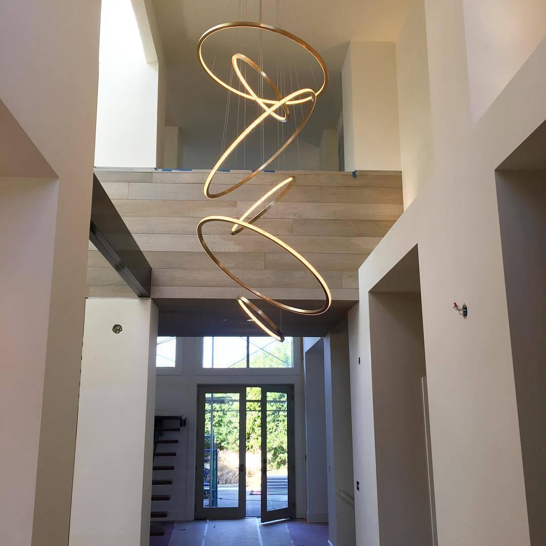 Aveline Pendant Chandelier - Adjustable Height, Elegant Crystal Accent