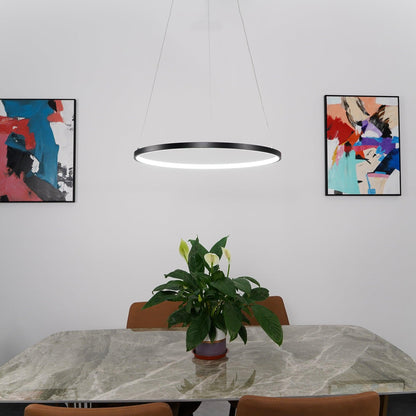 Aveline Pendant Chandelier - Adjustable Height, Elegant Crystal Accent