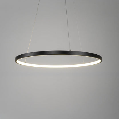Aveline Pendant Chandelier - Adjustable Height, Elegant Crystal Accent