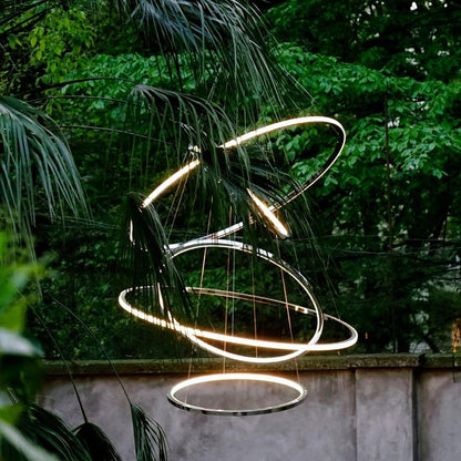 Serenitas Chandelier - Elegant Design with Dimmable LED Lights