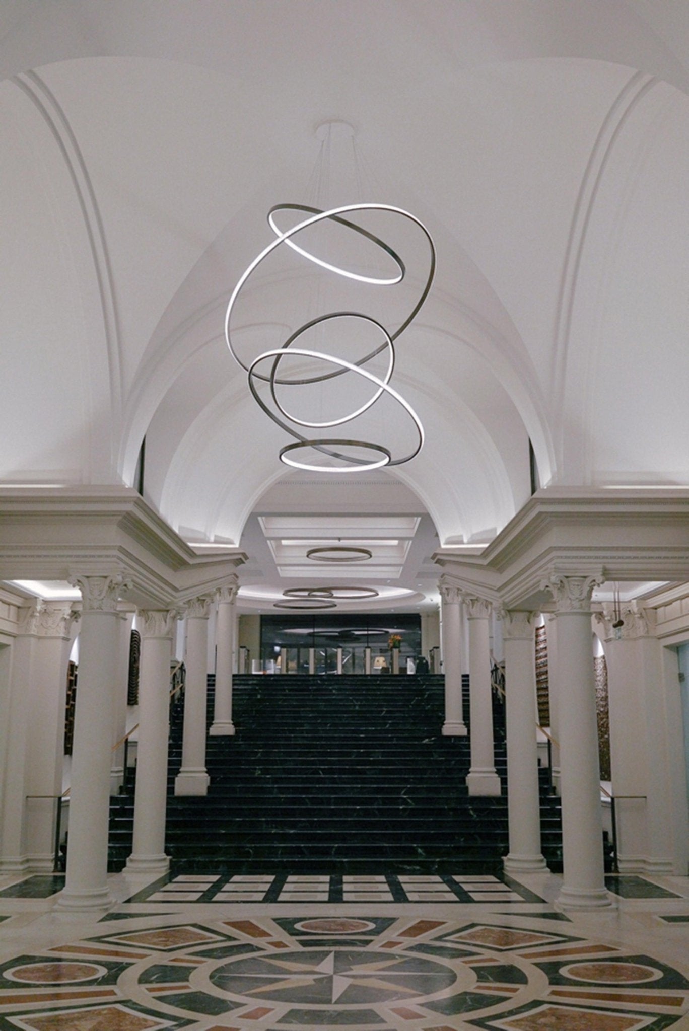 Serenitas Chandelier - Elegant Design with Dimmable LED Lights