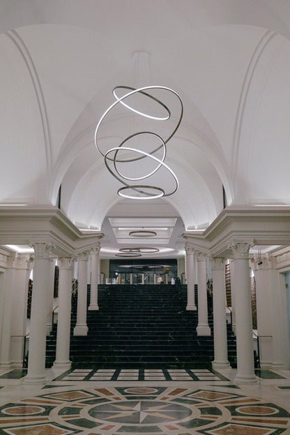 Serenitas Chandelier - Elegant Design with Dimmable LED Lights