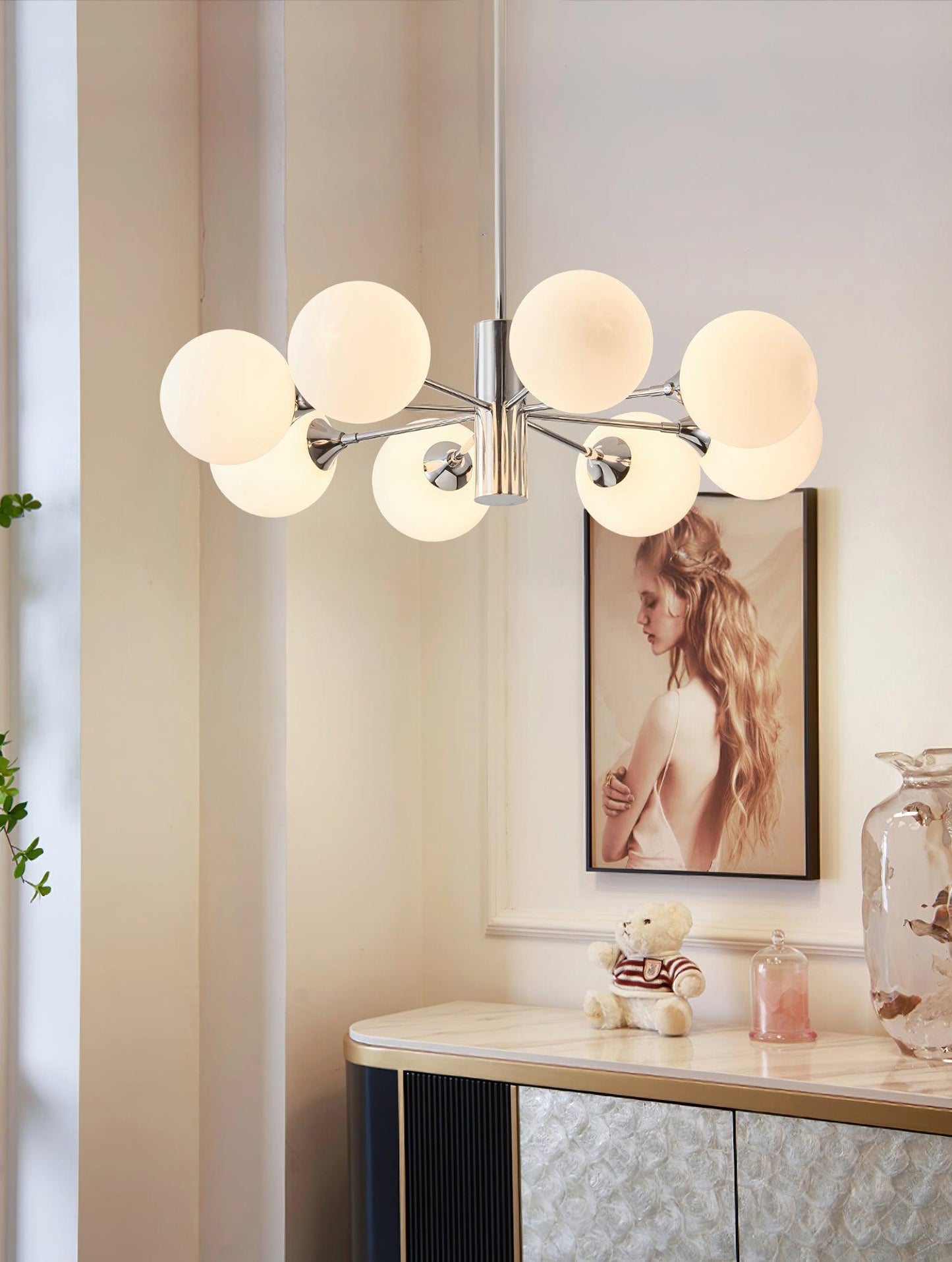 Lola Chandelier - Elegant Lighting Fixture with Adjustable Brightness