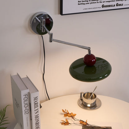 Lola Plug-in Wall Lamp - Adjustable Brightness & Elegant Design