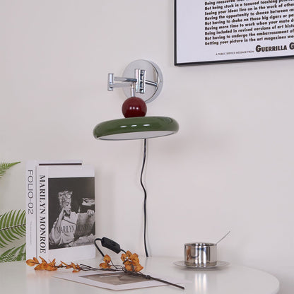 Lola Plug-in Wall Lamp - Adjustable Brightness & Elegant Design