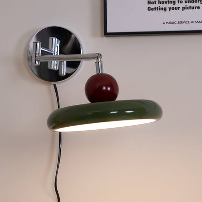 Lola Plug-in Wall Lamp - Adjustable Brightness & Elegant Design