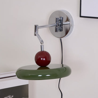 Lola Plug-in Wall Lamp - Adjustable Brightness & Elegant Design