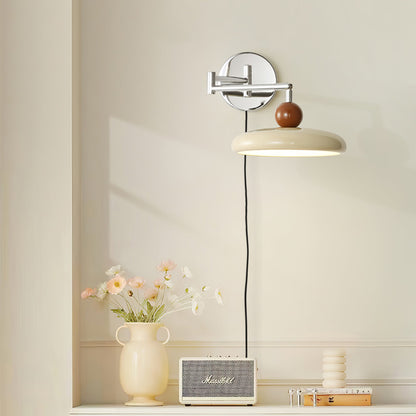 Lola Plug-in Wall Lamp - Adjustable Brightness & Elegant Design