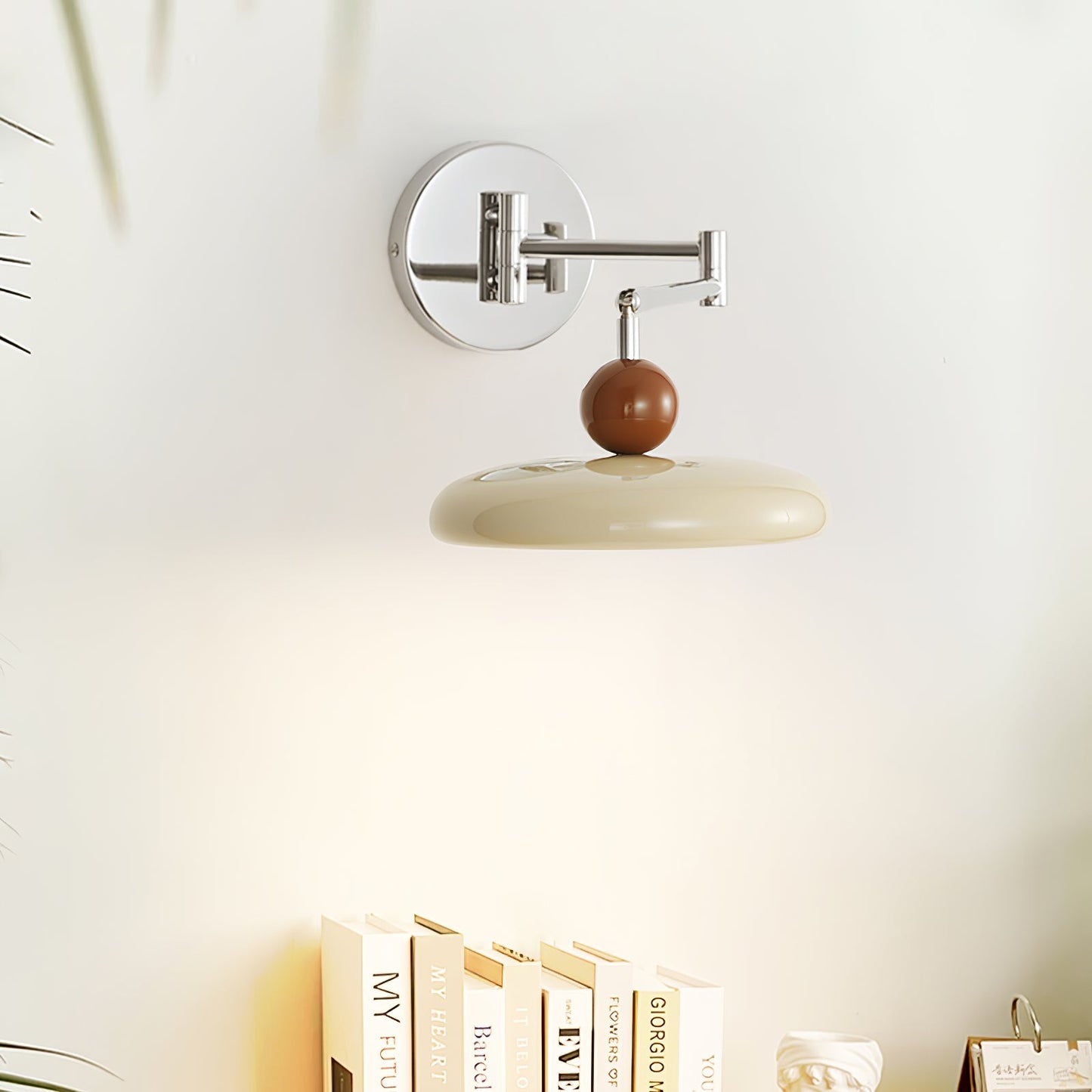 Lola Plug-in Wall Lamp - Adjustable Brightness & Elegant Design