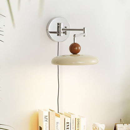 Lola Plug-in Wall Lamp - Adjustable Brightness & Elegant Design