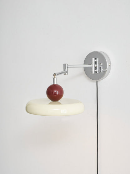 Lola Plug-in Wall Lamp - Adjustable Brightness & Elegant Design