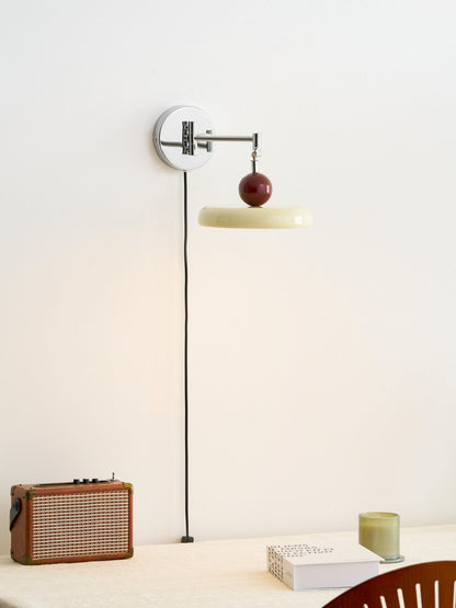 Lola Plug-in Wall Lamp - Adjustable Brightness & Elegant Design