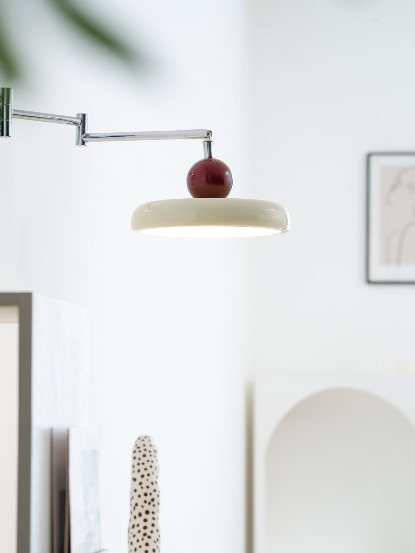 Lola Plug-in Wall Lamp - Adjustable Brightness & Elegant Design