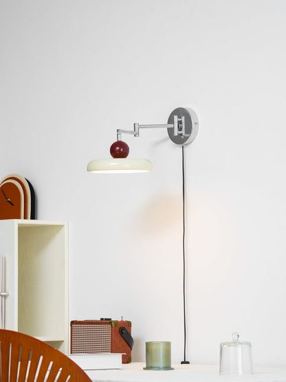 Lola Plug-in Wall Lamp - Adjustable Brightness & Elegant Design