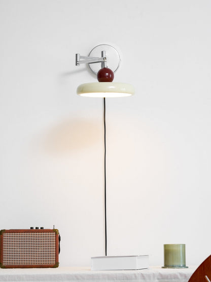 Lola Plug-in Wall Lamp - Adjustable Brightness & Elegant Design