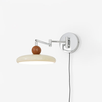 Lola Plug-in Wall Lamp - Adjustable Brightness & Elegant Design