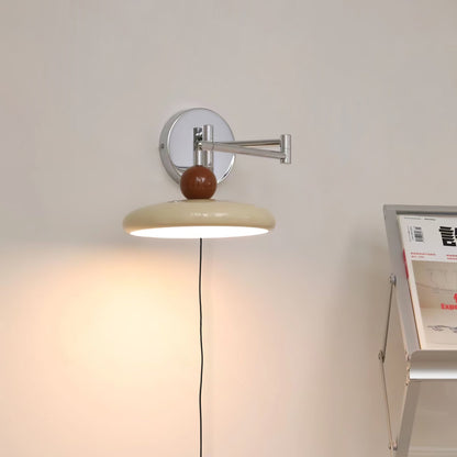 Lola Plug-in Wall Lamp - Adjustable Brightness & Elegant Design