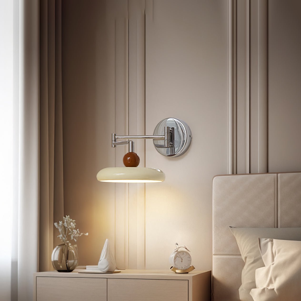Lola Swing Arm Wall Lamp - Adjustable Lighting & Modern Design