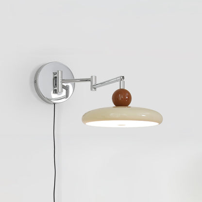 Lola Plug-in Wall Lamp - Adjustable Brightness & Elegant Design