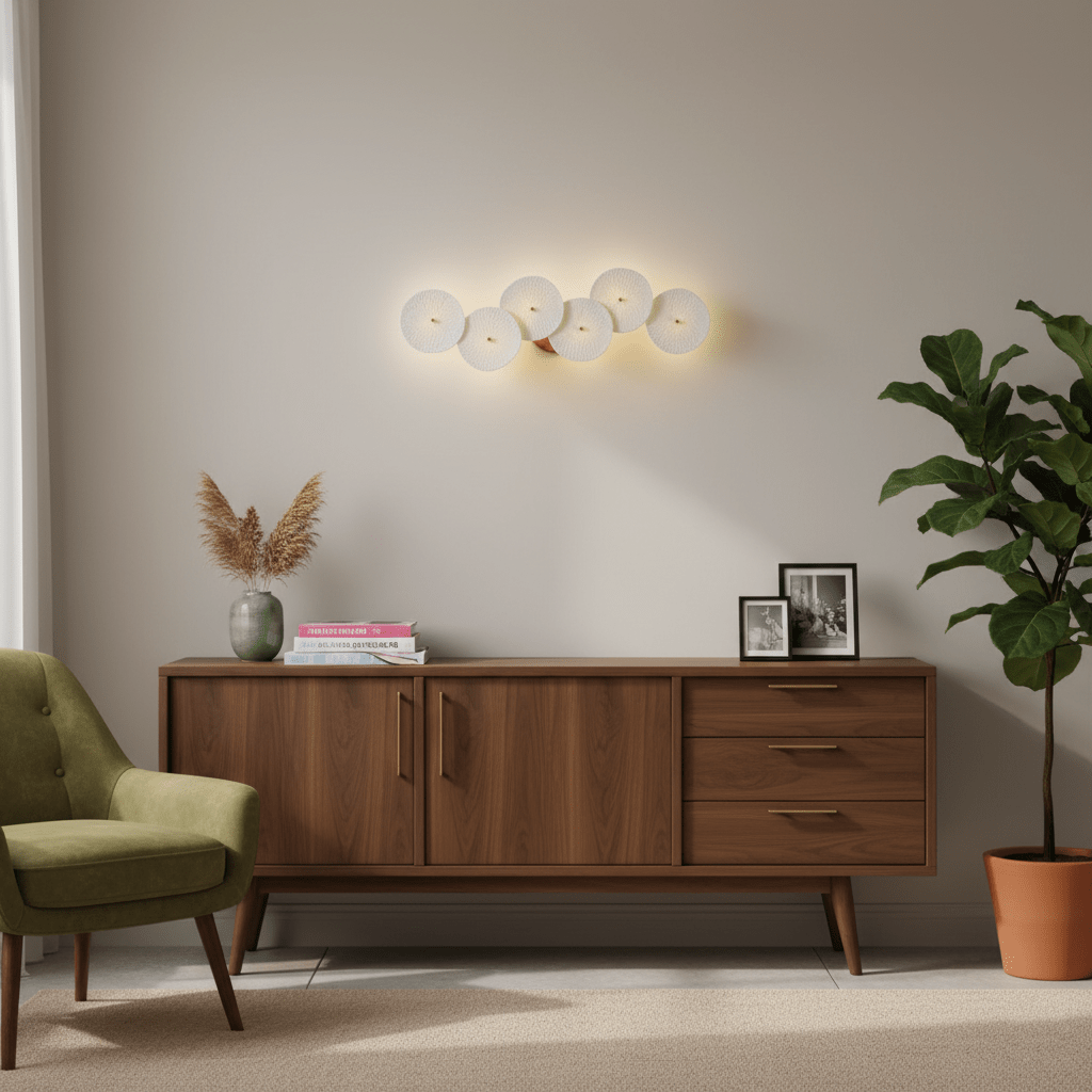 Lotus Petal Wall Lamp - Elegant Design, Energy-Efficient LED Lighting