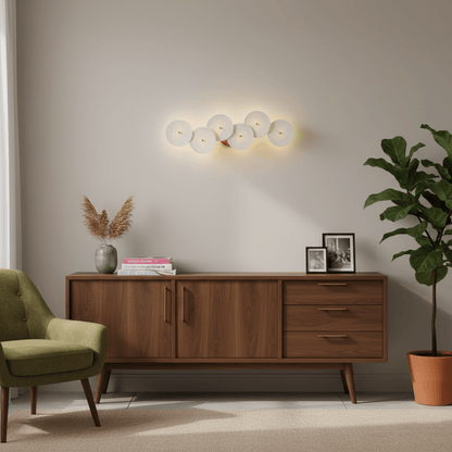 Lotus Petal Wall Lamp - Elegant Design, Energy-Efficient LED Lighting