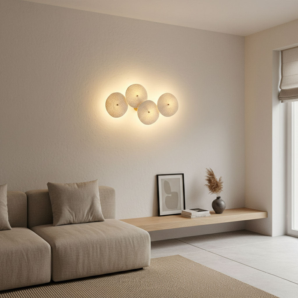 Lotus Petal Wall Lamp - Elegant Design, Energy-Efficient LED Lighting