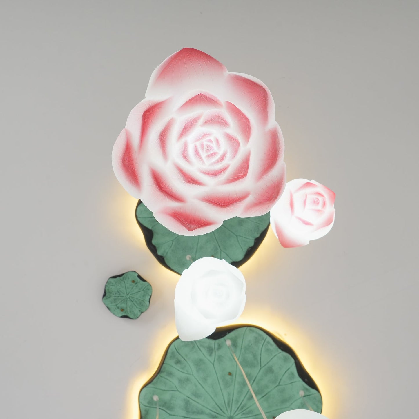 Elegant Lotus Chandelier - Adjustable Brightness & Energy Efficient De