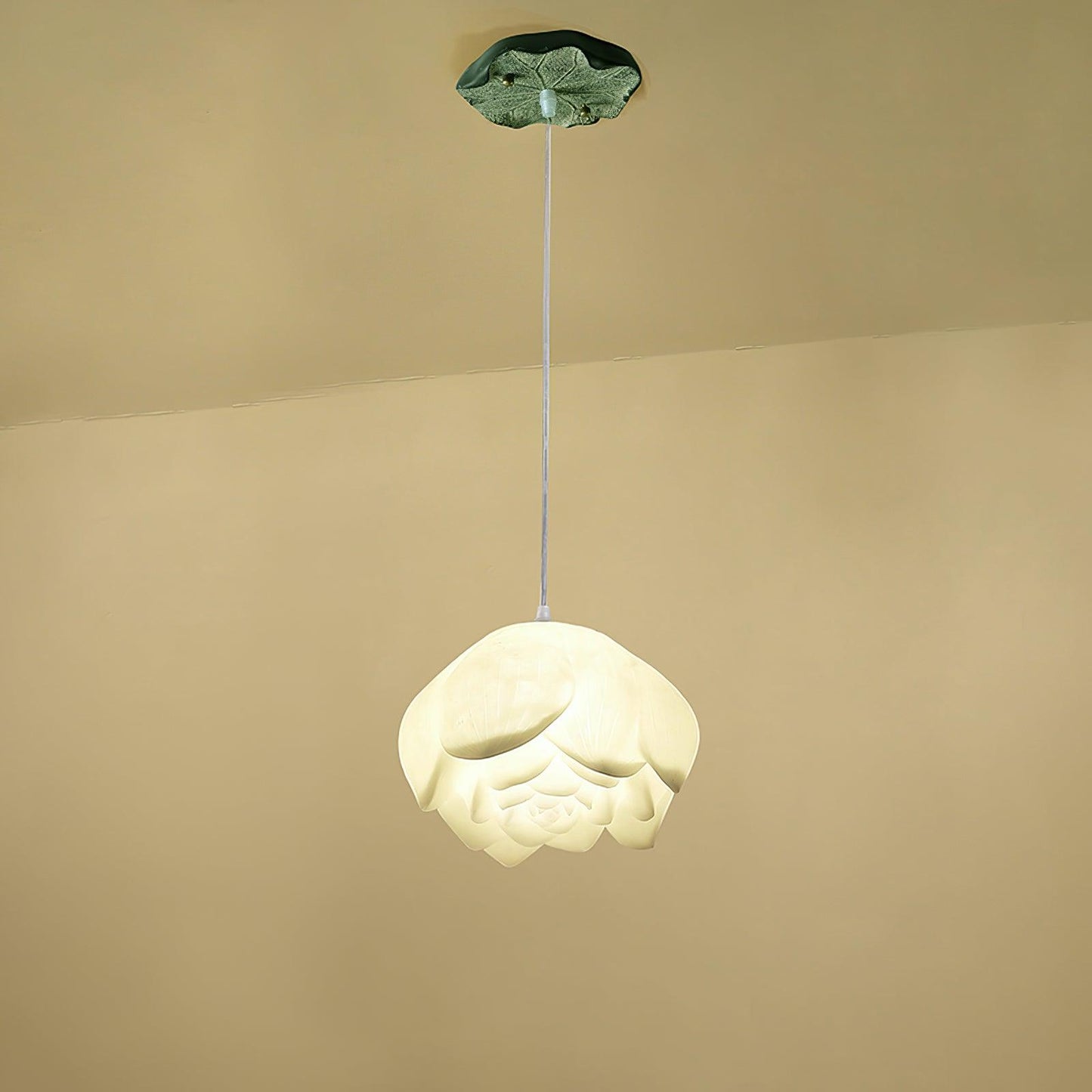 Elegant Lotus Chandelier - Adjustable Brightness & Energy Efficient De