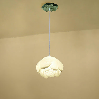 Elegant Lotus Chandelier - Adjustable Brightness & Energy Efficient De